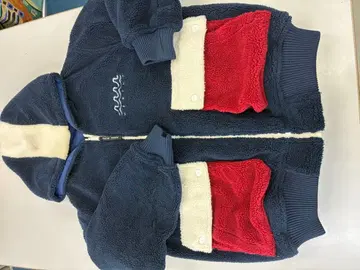 muta 보아 자켓 리버서블 네이비