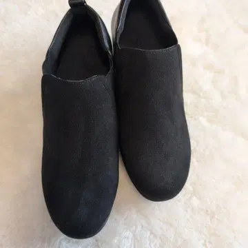 블랙 스웨이드 부츠 M 사이즈