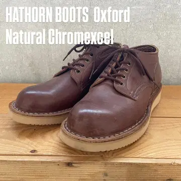 HATHORN BOOTS Oxford Natural Chromexcel