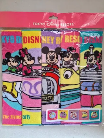 도쿄 디즈니 리조트 타월 세트 5개