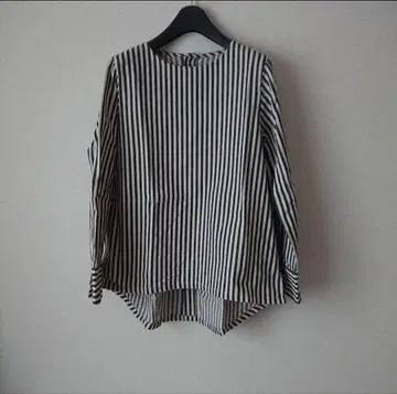 펠리시모 and myera 스트라이프 패턴 긴팔 셔츠