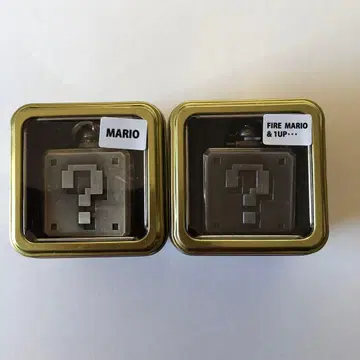 슈퍼 마리오 물음표 블록 포켓 워치 세트 2개 세트