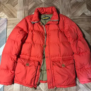 랄프 로렌 RUGBY by RL 레드 오렌지 다운 자켓 S