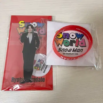 SnowMan 미야타테 료타 아크릴 스탠드 러버 밴드 세트