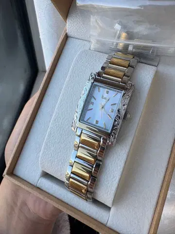 Maxi 손목시계 실버 골드