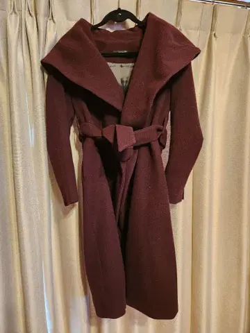 새상품급 롱 코트 울 코트