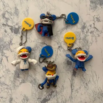 냥츄 캐릭터 피규어 4개 세트 키체인 포함