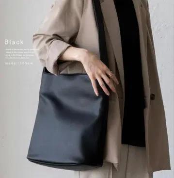 비타페리체 원핸들 2way 세로형 토트백 A4 버킷백