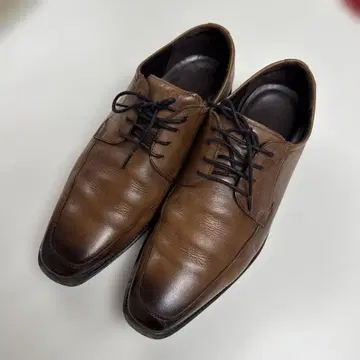 ecco 브라운 비즈니스 슈즈 (27.5)