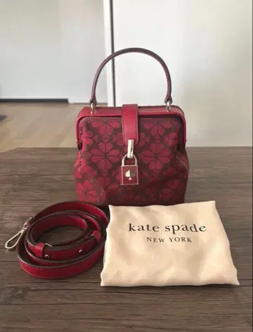 [ 당일 발송! ] 케이트 스페이드 메디 미니백 빨간색 숄더백