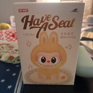 POP MART Have A Seat LABUBU 봉제 인형