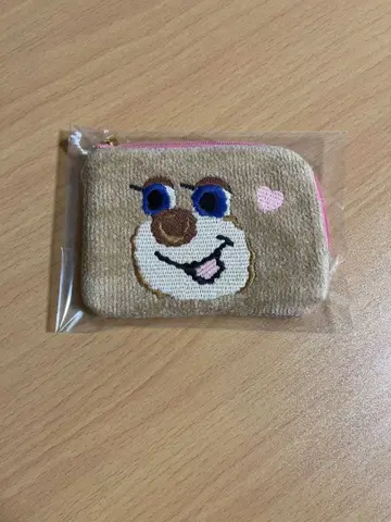 러브리 바이 페이러 도업 테디걸 L자 파우치