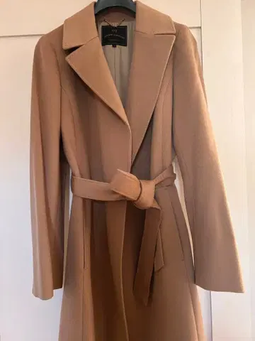 울 100% 코트 카멜 23구 온워드 카시야마