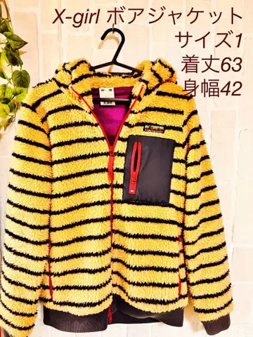 X-girl 보아 자켓 사이즈