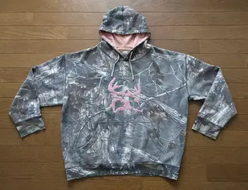 [ 레어 ] 리얼트리 패턴 후드티 / Bushmaster
