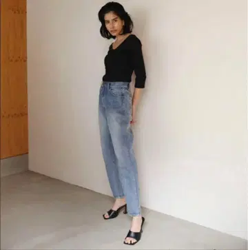 Sea Room lynn 베이직 테이퍼드 데님 팬츠