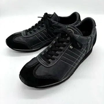 [새상품급] 패트릭 스니커즈 아이리스 블랙 가죽 스웨이드 23.5
