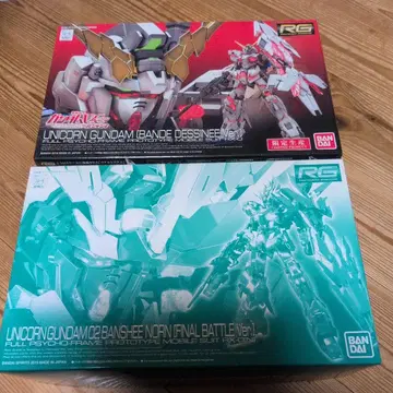 미조립 RG 유니콘 건담 밴시 노른 최종 결전