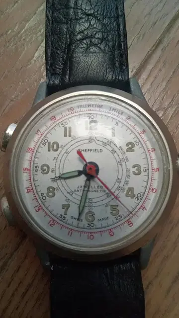 SHEFFIELD 수동 와인딩 아날로그 손목시계