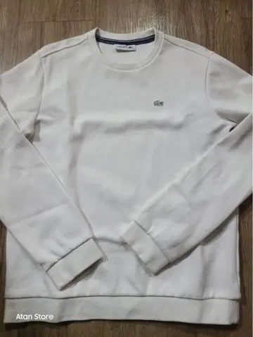 LACOSTE KOREA 화이트 트레이닝복 36/95 성인 M