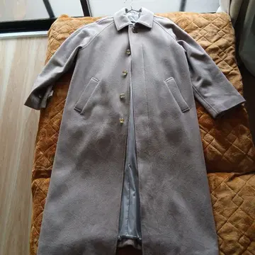 URBAN RESEARCH DOORS 베이지 롱 코트