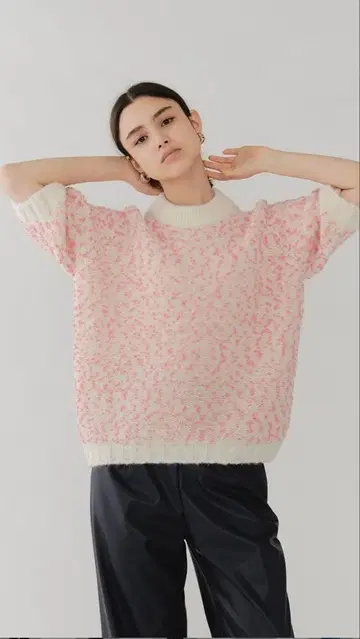 [택 포함 새상품] shirocon 포핑 샤워 니트 38사이즈 yori