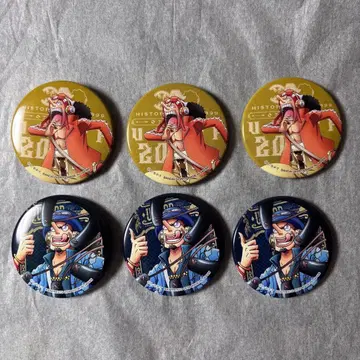 ONEPIECE 20주년 토루파카 캔뱃지 우솝