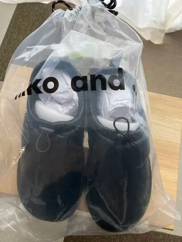 niko and - 니코모코목 신발 M 블랙