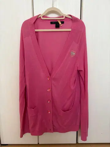 마크 바이 마크 제이콥스 핑크 가디건 S