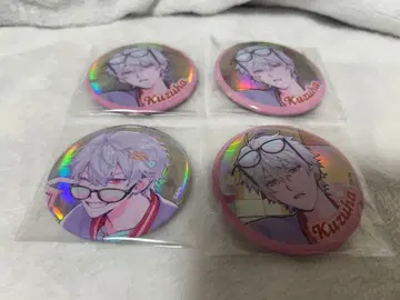 니지산지 쿠츠하 뉴 레트로 스타일 랜덤 오로라 캔뱃지