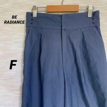 비라디언스 BE RADIANCE 와이드 팬츠 [ F ] 심플 오피스