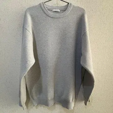 URBAN RESEARCH DOORS 밀라노 리브 크루넥 니트