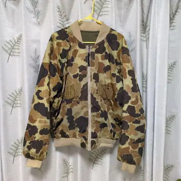 카모플라쥬 밀리터리 자켓