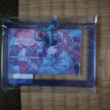 초텐짱 칠 레트로 클리어 아크릴 키링