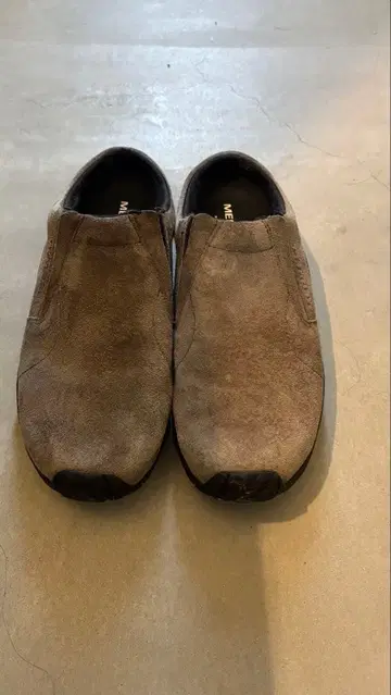 MERRELL 정글 슬라이드 브라운