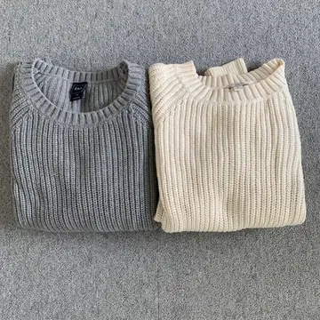 GAP 여성용 리브 니트 스웨터 2세트