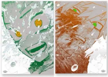 나의 히어로 아카데미아 히로아카 원화전 A2 아트 포스터 2장 세트