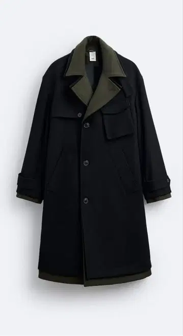 ZARA 모크 레이어 코트X MAISON SPECIAL