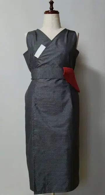 브라운 다도 수련복 롱 넉넉한 사이즈 핸드메이드