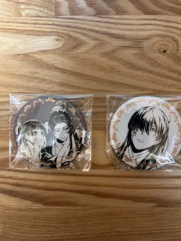 약사의 혼잣말 삽화 캔뱃지 임시&마오마오 세트