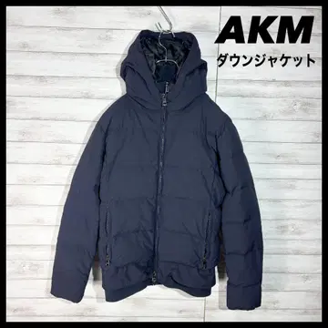AKM 다운 자켓 블랙 S 사이즈 방한 겨울 아우터