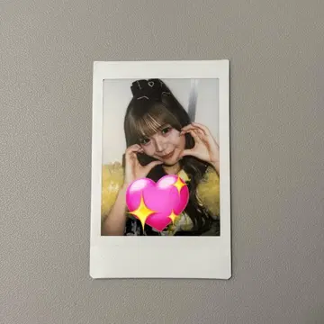 CUTIESTREET 큐스토 후루사와 리사 폴라로이드 타스키 의상