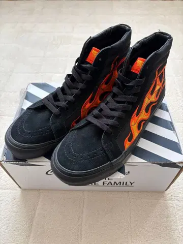 WTAP VANS SK8hi Flame 27cm