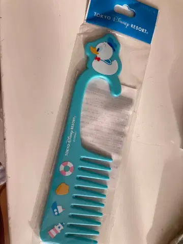 디즈니랜드 도날드 트리트먼트 빗 tdl tds tdr