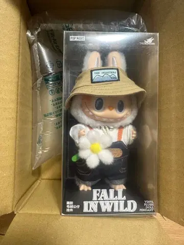 정품 POP MART FALL IN WILD 봉제 인형
