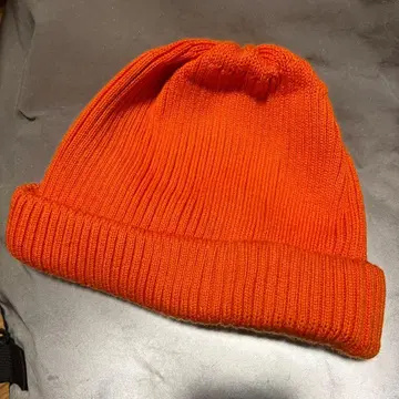 ROTOTO 오렌지 니트 모자
