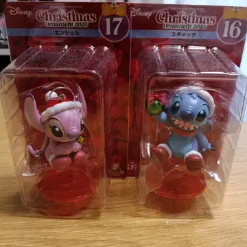 디즈니 크리스마스 오너먼트 엔젤 스티치