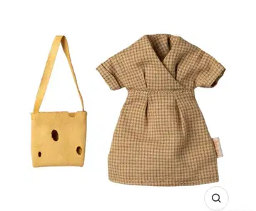 Maileg 메이렉 엄마 마우스 드레스&백