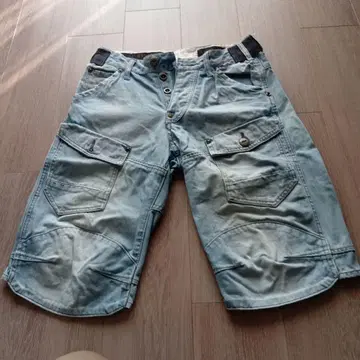 G-STAR ORIGINALS 라이트 블루 숏팬츠