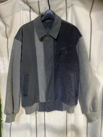 KEN VALIDO 그레이 패널 디자인 자켓 사이즈 M